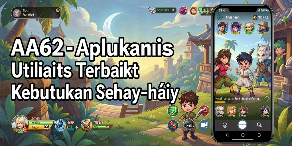 Tampilan antarmuka pengguna aplikasi Utility AA62 yang intuitif.