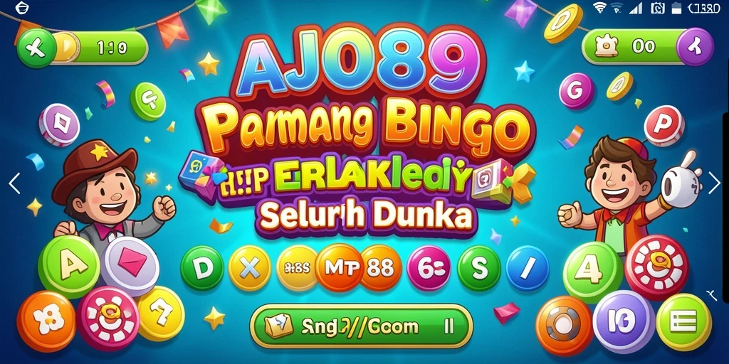 Tangkapan layar AJO89 menampilkan gameplay Bingo yang seru dan interaktif.
