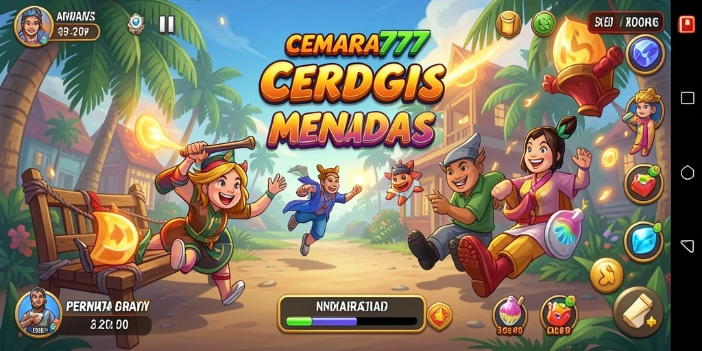 Screenshot utama CEMARA777 menunjukkan gameplay strategis yang menarik.
