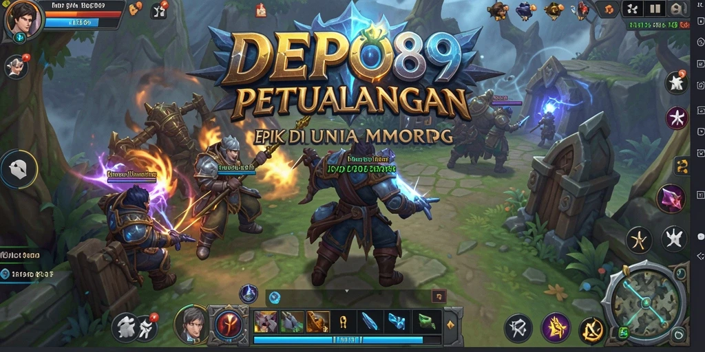 Tampilan gameplay menarik dari DEPO89 dengan pertarungan epik.