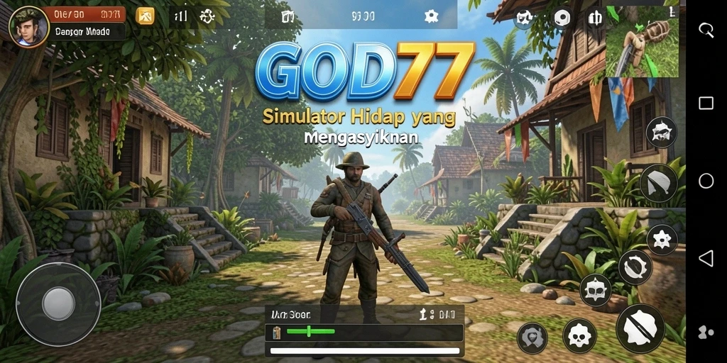 Tampilan gameplay yang mengasyikkan di dunia simulation yang penuh detail.