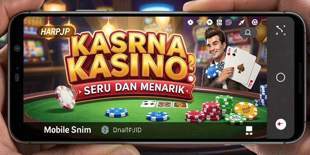 Tangkapan layar gameplay HARAPJP yang menunjukkan suasana kasino yang mendebarkan.