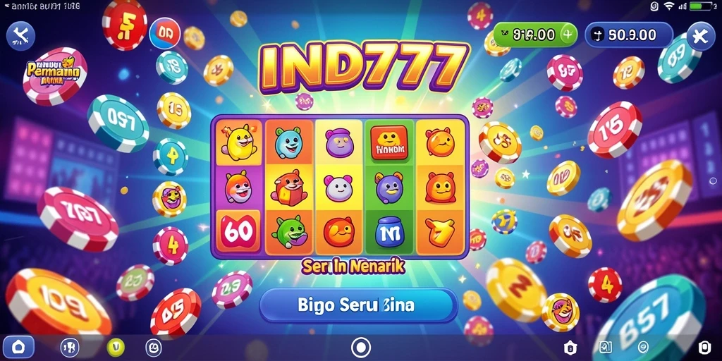 Screenshot menunjukkan gameplay Bingo yang interaktif dan menarik.