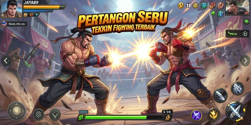 Gameplay JAYA89 yang mendebarkan dalam pertarungan Fighting.