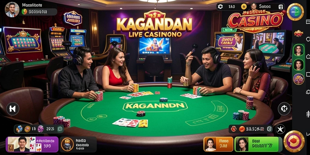 Tampilan gameplay Live Casino yang menarik dan interaktif.