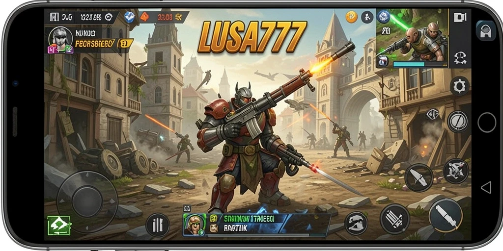 Tampilan gameplay LUSA777 yang penuh strategi dan taktik.