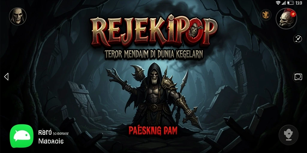 Gameplay menyeramkan di dunia kegelapan REJEKIPOP.