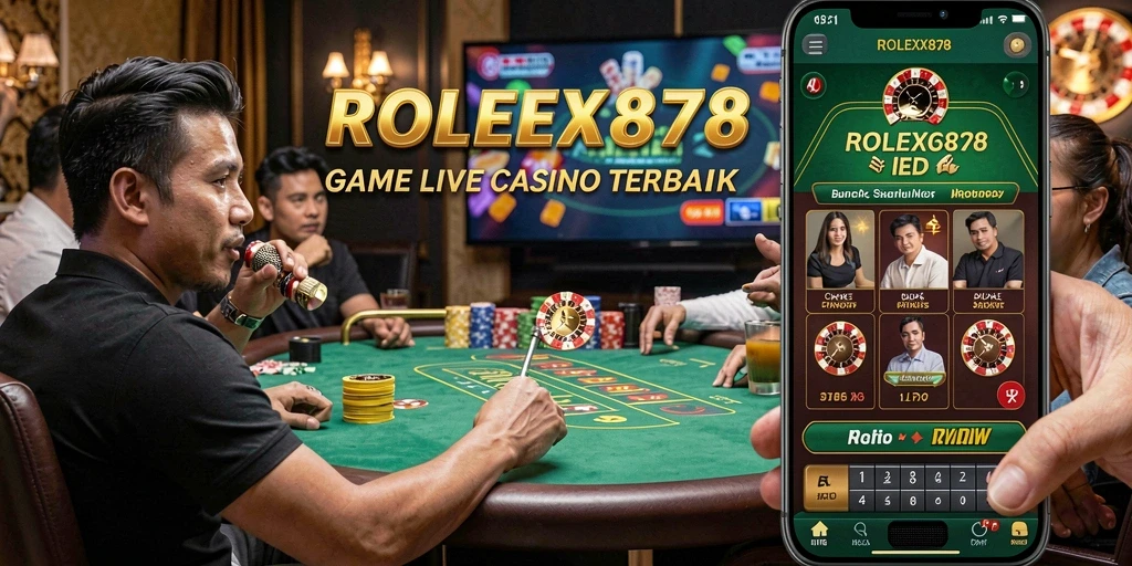 Screenshot tampilan gameplay seru dari ROLEX878, aplikasi Live Casino terbaik.