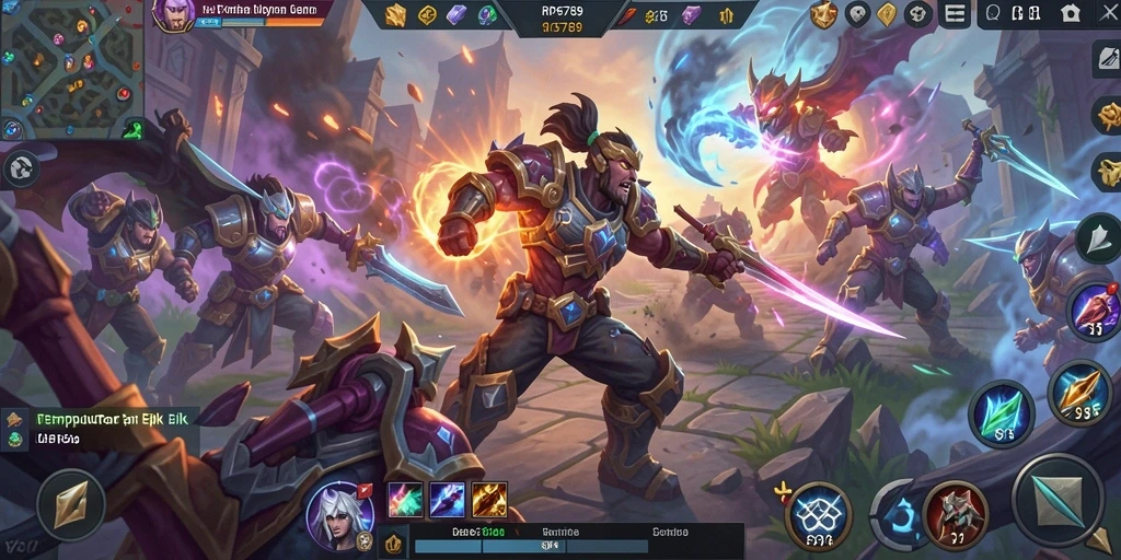 Tampilan gameplay RP6789 yang mendebarkan dan penuh aksi.