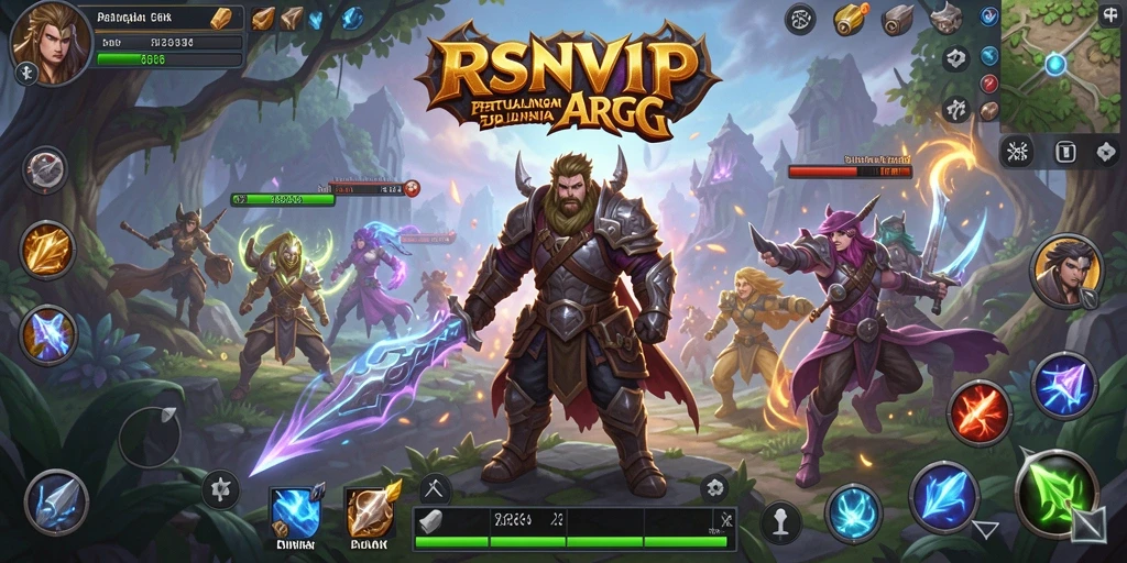 Tampilan menakjubkan dari gameplay ARPG yang memikat.